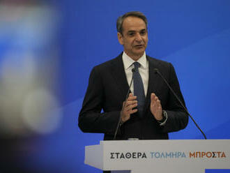 Řecký premiér Mitsotakis míří se svou stranou za vítězstvím ve volbách