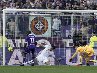 Fotbalisté AS Řím prohráli s Fiorentinou a přišli o šanci na Ligu mistrů