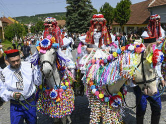 Vlčnovem projela Jízda králů v čele s třináctiletým Filipem Šobáněm