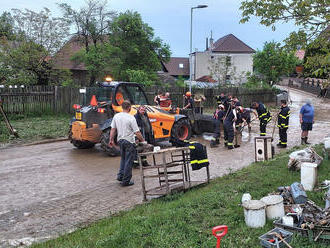 Jihomoravští hasiči v průběhu odpoledne zasahovali v souvislosti s deštěm u 40 událostí. Čerpali…