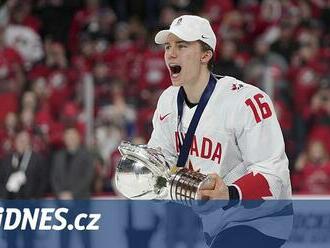 Jedničku draftu NHL bude volit Chicago, má šanci získat talent Bedarda