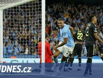 Man. City - Real Madrid 4:0, domácí svého soupeře přejeli. Dva góly dal Silva