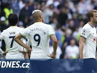 ONLINE: Tottenham zaváhal a zkomplikoval si boj o poháry, hrají United i Liverpool