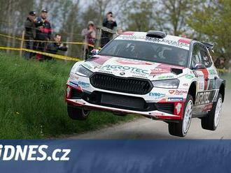 Kopecký ovládl jubilejní Rallye Český Krumlov a má rekordní osmý triumf