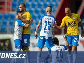 Ostrava - Teplice 2:1, dva rychlé góly po půli, záchranu mají jistou i poražení