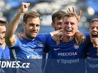 Hradec Králové - Liberec 0:4, tři góly do půle, vítězové jsou blízko sedmé příčce