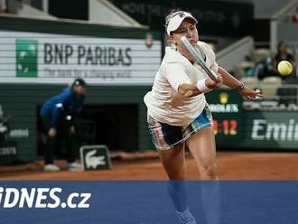 Krejčíková začne na Roland Garros proti Curenkové, Muchovou čeká Sakkariová