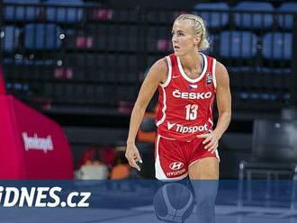 První prohra. Češky se před EuroBasketem nevyrovnaly s lotyšskou tvrdostí