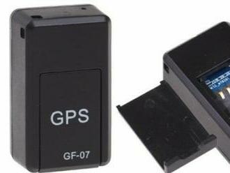 Mini GPS lokátor GF-07. Pre sledovanie vozidla, ľudí, vecí a pod.