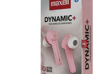 Maxell BT Dynamic+TWS slúchadlá - ružové