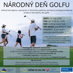 NÁRODNÝ DEŇ GOLFU 2023