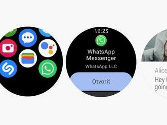 WhatsApp už môžete používať na smart hodinkách so systémom Wear OS