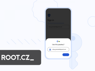 Google zapnul přihlašování k účtu bez hesla pomocí Passkey