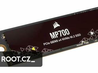 PCIe 5.0 NVMe SSD Corsair MP700 bez chladiče nepoužitelné  