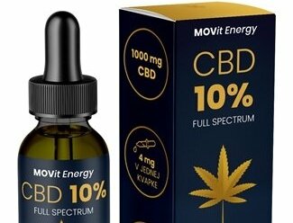 MOVit Energy CBD 10% Full Spectrum konopný olej 10 ml