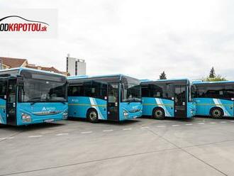 V Nitrianskom kraji sa hlási do služby 43 nových autobusov. Ďalšie pribudnú na jeseň