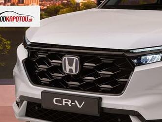 Honda CR-V číslo 6: evolúcia dizajnu, nový pohon Podkapotou