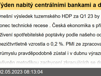 Týden nabitý centrálními bankami a důležitými ekonomickými daty  