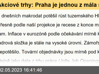 Akciové trhy: Praha je jednou z mála rostoucích výjimek - Komentář