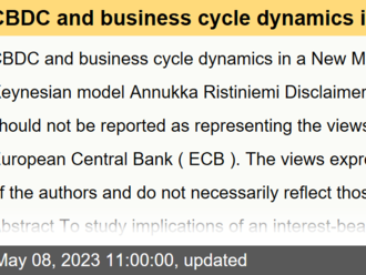 CBDC and business cycle dynamics in a New Monetarist New Keynesian model