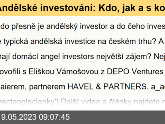 Andělské investování: Kdo, jak a s kolika penězi hýbe českým trhem se startupy?