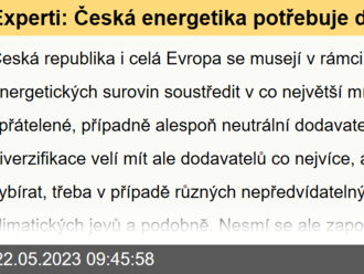 Experti: Česká energetika potřebuje dostatek zdrojů, nesmíme přitom zapomínat na ty lidské