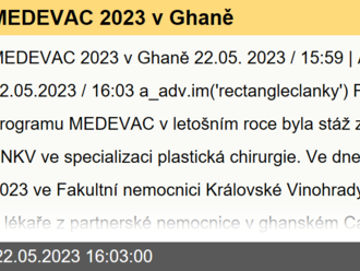 MEDEVAC 2023 v Ghaně