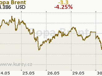 Ropa Brent pod 70 dolarů kvůli neshodám OPEC+