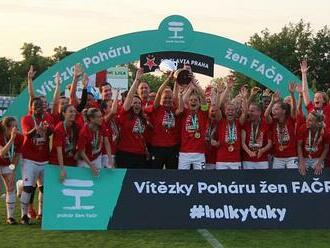 Fotbalistky Slavie mají vysněný double. Po lize předčily sparťanky i v poháru