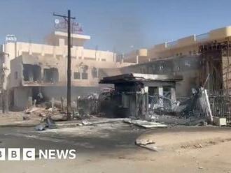 Sudan conflict: Hospital attacks potential war crimes, BBC told