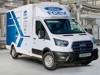 Už je to tu zas! Ford testuje vozy E-Transit poháněné vodíkem