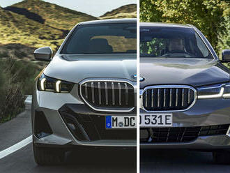 Srovnejte si nové BMW řady 5 s tím starším, udiví vás, jak se jeví jedno vedle druhého