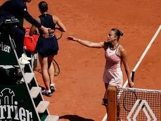 Incident na Roland Garros: Ukrajinka nepodala ruku svetovej dvojke, tribúny ju vypískali