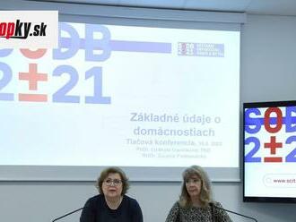 Najnovšie výsledky sčítania: Na začiatku roka 2021 bolo na Slovensko viac ako dva milióny domácností