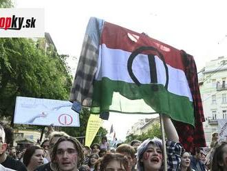 V Maďarsku protestovali študenti: Tisíce demonštrujúcich žiadali zvýšenie miezd pedagógov