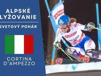 Zjazd a Super G Cortina svetový pohár – program, výsledky, Vlhová. Lyžovanie live stream zdarma!