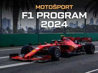 F1 program 2024 – kalendár pretekov, výsledky, poradie, tímy, jazdci, info a live prenos