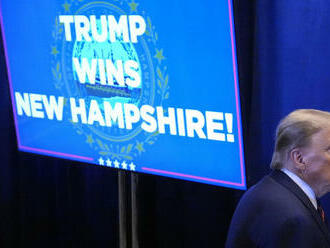 Trump zvíťazil v republikánskych primárkach v New Hampshire, zostal mu len jeden súper