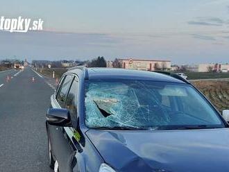 Tragická dopravná nehoda! Auto vpálilo do chodca: Cesta je uzavretá