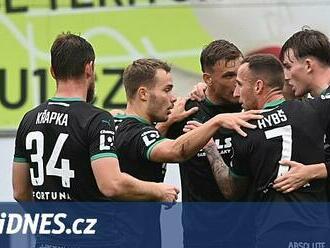 Sigma - Bohemians 1:3, Kliment viděl červenou. Hosté dlouho hráli přesilovku