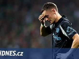 Leverkusen v závěru inkasoval a má jen bod. Lipsko se vyhouplo do čela