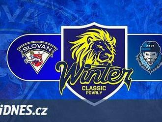 Ne Praha, Povrly uvidí Winter Classic. Druholigové derby Rosola a Růžičky