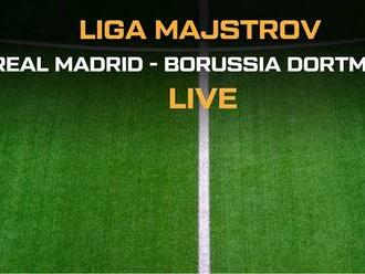 Kde pozerať zápas Real Madrid v. Borussia Dortmund – naživo v TV, live stream cez internet