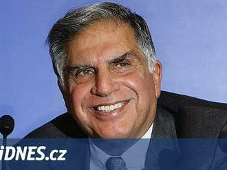 Zemřel Ratan Tata, otec nejlevnějšího vozítka. Svou stopu nechal i na Vysočině