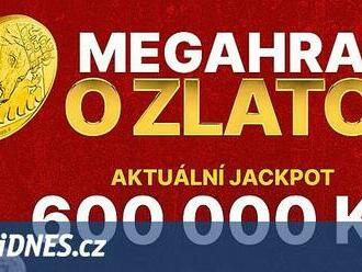 V Megahře padl rekord 600 000 ve zlatě. Jackpot stále roste, zapojte se do boje