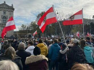 Tisíce ľudí pochodovali vo Viedni proti krajnej pravici a účasti FPÖ vo vláde