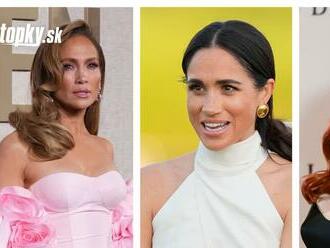 TOPKY tohto týždňa: JLo prehovorila o rozvode, trápenie Meghan Markle a radostná správa slávnej herečky!