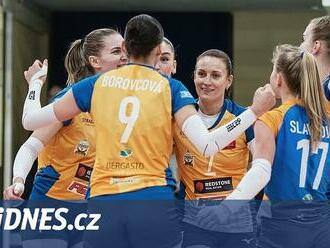 Volejbalistky Olomouce se v derby s Přerovem vrátily na vítěznou vlnu