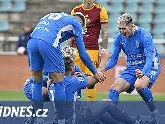 Dukla - Boleslav 0:1, první výhru po pěti remízách zajistil hostům stoper Suchý