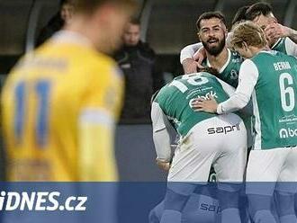 Jablonec přejel Teplice a je čtvrtý, Karviná už atakuje elitní šestku